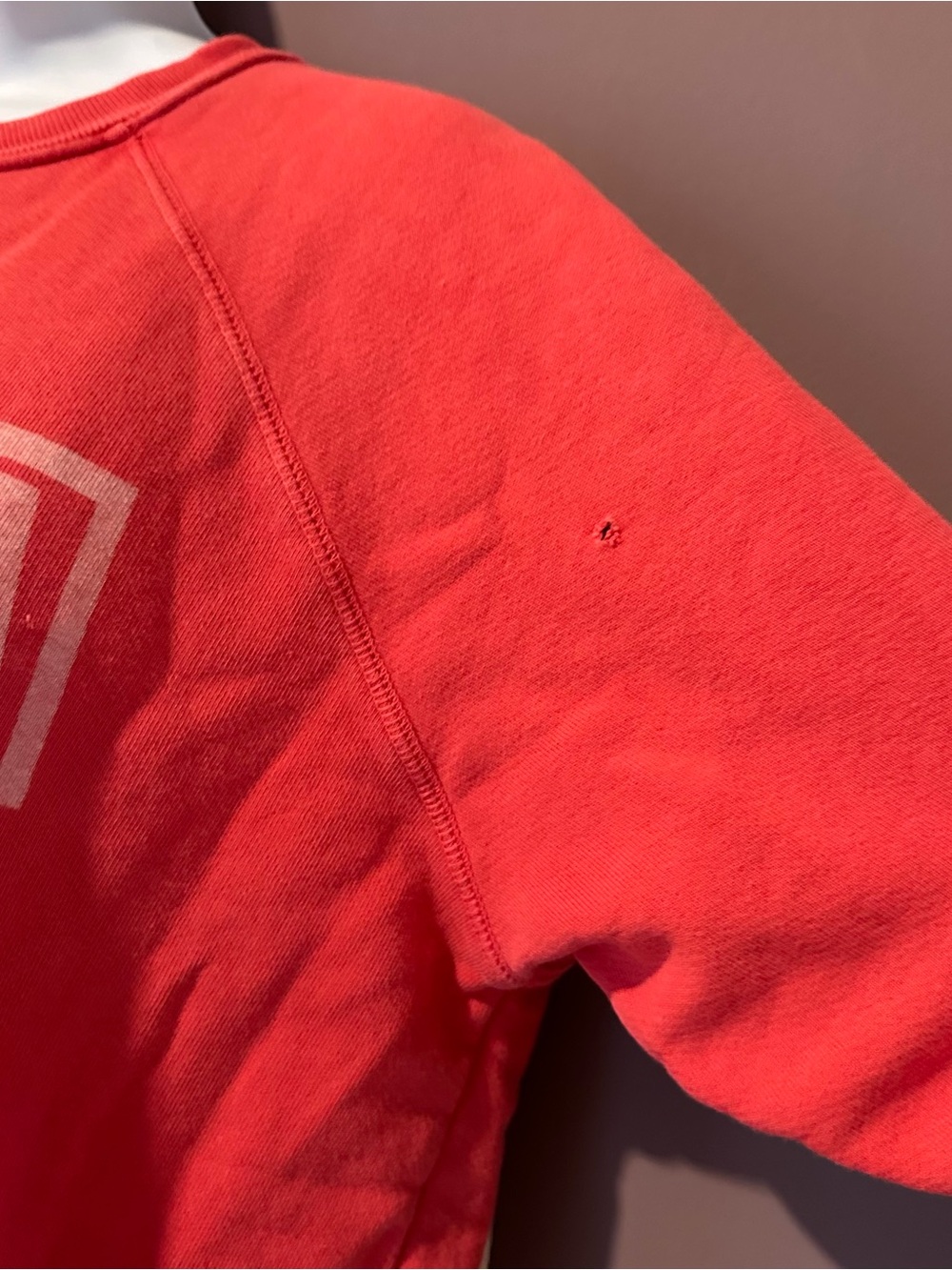 Retrobrand Red 'Long Skate Beach Patrol' Graphic Sweatshirt short sleeve xs - Picture 2 of 8